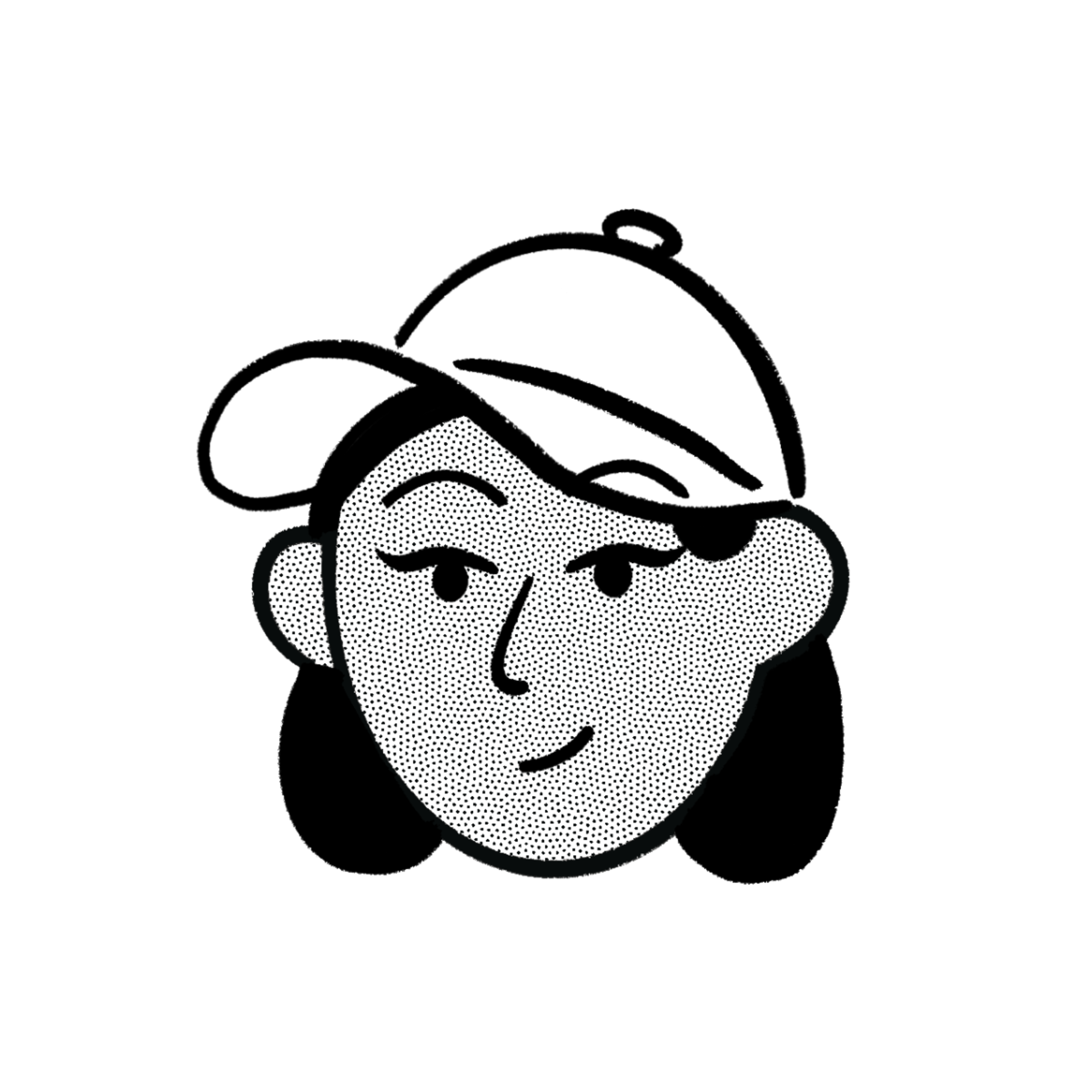 Illustrative portrait of Priscilla